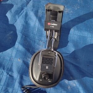 Labtec C-184 Black Headphones NWOT